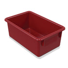 Jonti-Craft - Cubbie Plateau, Rouge, Paquet de 3-Non toxique et résistant aux chocs