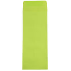 JAM Paper Enveloppes recyclées Brite Hue nº 12 (4,75 x 11 po), lime intense, 500/bte-Enveloppe en papier recyclé lime intense