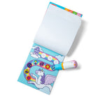 Melissa & Doug - Sticker Wow Ensemble d’activités Licorne-Développez vos compétences avec 24 pages d’activités de comptage, d’appariement et d’autres activités, et utilisez le tampon pour des projets artistiques créatifs