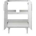 Modway - Augusta 24" Vanette de salle de bain - Blanc blanc-Matchs non inclus