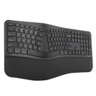 Targus - Clavier EcoSmart ergonomique et durable-Il est économe en énergie et utilise le chipset Bluetooth ultra-faible consommation de la série Atmosic ATM3, qui est 3 à 4 fois plus économe en énergie que la plupart des chipsets concurrents