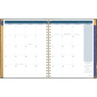 Cambridge - Agenda hebdomadaire/mensuel Stargazer 2026 - 11 po H x 8 1/2 po l - bleu - bilingue-Couverture rigide durable