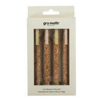 Gry Mattr - Ensemble de 4 stylos à bille - Liège-Comprend quatre stylos à bille