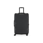 Swiss Mobility SFO 28 po Valise grande rigide - Noir-Doublure intérieure avec panneau de séparation, poche en filet et sangle de serrage