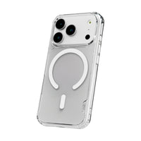 TUFF8 - Étui Mag Clear iPhone 17 Pro-Design cristallin : montre le téléphone tel qu’il est, avec une visibilité complète