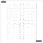 Me And My Big Ideas - The Happy Planner 2024-25 Planificateur Classique - 7,5 po x 9,5 po - Breathe Live Explore-Le système de reliure par disques vous permet d’ajouter ou de retirer des pages et de personnaliser votre planificateur grâce à des accessoires encliquetables
