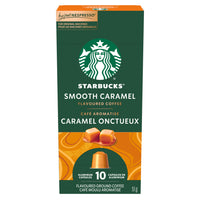 Starbucks Par Nespresso - Capsules de café - Caramel Onctueux  - Paquet de 10-Capsules de café au caramel onctueux compatibles avec les machines Nespresso Original