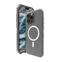 Dbramante1928 - Iceland Pro MagSafe pour iPhone 16 Pro Max - Transparent-Iceland Pro MagSafe dispose d'une protection intégrale contre les chutes de 3 m et d'un aimant intégré pour une charge sans fil sans effort