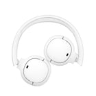 Edifier - WH500 Casque supra-auriculaire pliable sans fil - Blanc-Double protection pour une audition sécuritaire : volume < 85 dB et minuterie de coupure
