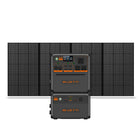 Bluetti - Centrale électrique portative Premium Series AC240P, batterie d’extension B210P avec ensemble de panneaux solaires PV350-Charge plus rapide : Prêt à aller dans les 1 heure avec AC Turbo Charging ou charge PV.  Puisez dans l’énergie abondante du soleil grâce à une charge photovoltaïque efficace.