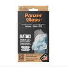 PanzerGlass - Matrix avec D3O Protecteur d'écran pour Samsung Galaxy S24 - Transparent-Il a été prouvé que le revêtement AB tue jusqu'à 99,99 % de toutes les bactéries courantes en surface