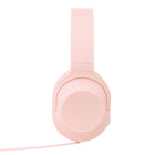 Basic Tech Écouteurs pliable sur l'oreille avec fil - Rose-Casque d'écoute élégant pliable