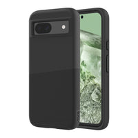 AXS - PROTech Plus étui mince anti-choc avec double couche pour Google Pixel 8a - Noir-Résistant aux chutes jusqu’a 10 pieds