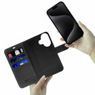 Blu Element - Étui Folio 2-in-1 pour iPhone 17 - Noir-Ajustement précis avec accès facile à tous les ports