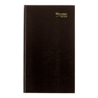 Brownline - 2026 Agenda quotidien Traditional - 13-3/8 po x 7-7/8 po - Noir - Anglais-Un jour par page. Grande sections lignées pour l'inscription de notes