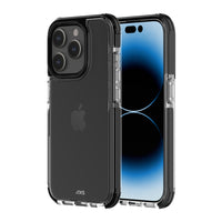 AXS - PROShield Plus étui testé contre les chutes pour Apple iPhone 15 Pro - Noir-Coin renforçis subtils absorbent les chocs en créant un coussin d’air entre l’appareil et les surfaces