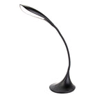 Sully - Lampe à col de cygne à DEL - Noir mat - 25 po-Lampe de Bureau