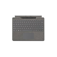 Microsoft - Clavier Surface Pro Signature avec Slim Pen2 - Bilingue - Touche Copilot - Commercial Platinum-Interface : Magnétique