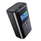 Kopplen - Mini batterie externe USB-C 10 000 mAh 30 W avec écran LCD, boîte ouverte-Le grand écran numérique ACL offre une visibilité claire de l’autonomie de la batterie et inclut une horloge, une alarme, un chronomètre et une minuterie intégrés pour plus de commodité