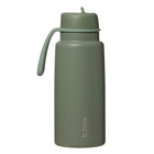b.box - Gourde isotherme à bec rabattable - 1L - Olive-Restez hydraté toute la journée – l’isolation triple couche garde les boissons froides jusqu’à 46 heures