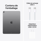 Apple - iPad Air 13 po, Puce M3, Wi-Fi, 128 Go, Gris Cosmique-10