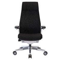 Nightingale - Fauteuil de direction à dossier haut NLC avec bras réglable 4D - Noir-Appui-tête ergonomique réglable en hauteur intégré au cadre de la chaise pour un maximum de confort et de commodité