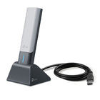 TP-Link - Adaptateur USB sans fil à haut gain AX3000-Couverture plus large - Connectez-vous à votre WiFi où que vous soyez dans votre maison grâce aux antennes à grand gain et à la formation de faisceaux (Beamforming).