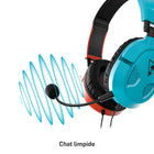 Turtle Beach - Casque de jeu Recon 50 - Rouge/Bleu-Une compatibilité multiplateforme - Conçu pour gagner, mais également parfait sur Xbox Series X|S et Xbox One, PS5 et PS4, PC et appareils mobiles disposant d'un port de 3,5 mm