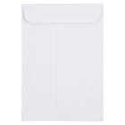 JAM Paper Enveloppes à ouverture au sommet et rabat droit gommé, 4 5/8 x 6 3/4 po, blanches, 200 par paquet-Blanc