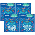 Crayola - Livre de coloriage pour adultes Couleurs de gentillesse - Paquet de 4-PAGES DE COLOURIAGE COULEURS DE GENTILLESSE : Vendues en pack de 4, chaque livre comprend 40 pages à colourier avec des messages gentils à partager.