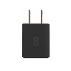 LOGiiX - Vibrance Power Mini 30W USB-C Chargeur Mural - Noir-Un seul port USB Type-C Power Delivery offre une charge rapide de 30 W