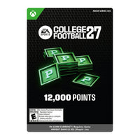 College Football 27 - 12000 Cut Points for Xbox Series X|S [Code Électronique]-Jeu pour Xbox Series X|S, Genre : Sports