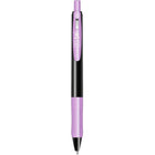 Zebra − Sarasa Clip Decoshine Gel Stylo rétractable − violet-Encre à séchage rapide et résistante aux taches. Idéal pour les écrivains passionnés et gauchers