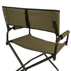 My Home My Living - Chaises de réalisateur d'extérieur - Vert - Lot de 2-Conception moderne du cadre à pieds en X