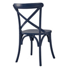 Modway - Gear Fauteuil d’appoint de salle à manger - Bleu Minuit-9