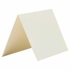JAM Paper - Cartes pliantes vierges, format A7, 5 po x 6 po - 5/8 po, ivoire, paquet de 25-Taille : 5 x 6 5/8 pouces (s’intègre parfaitement dans une enveloppe A7)