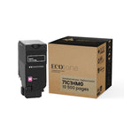 Ecotone Lexmark 71C1HM0 Cartouche de toner remanufacturée - Rendement élevé - Magenta-Le rendement élevé réduit la fréquence des remplacements et les coûts d'impression