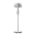 Ecohouzng - Ventilateur de circulation CC 7 po-Hauteur réglable qui peut transformer le ventilateur en ventilateur polyvalent 2-en-1 sur pied ou de table