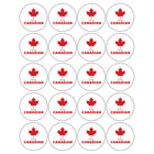 Staples - Étiquettes rondes Acheter canadien - 2 po de Diamètre - Anglais - 100 étiquettes-20 étiquettes par feuille