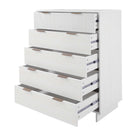 Manhattan Comfort - Granville commode moderne et double commode - blanc - ensemble de 2-Assemblage à domicile requis Tout le matériel inclus