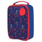 b.box - Sac à lunch isotherme flexible - Superman-Ouverture zippée facile à utiliser