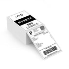 MUNBYN - Étiquette thermique - 4 x 6" - Blanc - 500 feuilles/paquet - Paquet de 2-Compatible avec plusieurs plateformes : Imprimez des étiquettes d'expédition et des étiquettes de port Internet pour les plateformes de transport et les plateformes de commerce électronique. Compatible avec Fedex, Usps, Ups, Shopify, Etsy, Amazon, eBay, Paypal, Poshmark, Depop, Mercari, etc.