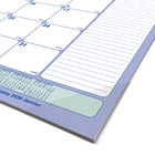 Blueline - 2026 Calendrier sous-main mensuel - 17-3/4 po x 10-7/8 po - Bilingue-Support de carton renforcé et coins renforcés