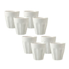 Maxwell & Williams - Sala Blanc Latte - Ensemble de 4 - Paquet de 2-Lave-vaisselle