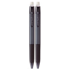 uni-ball - Stylos rétractables à gel effaçable - 0,7 mm - noir - paquet de 2-Couleur de l’encre : Noir