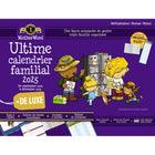 MotherWord - Ultime calendrier familial de luxe pour réfrigérateur 2024-2025 - 18 po x 13 1/2 po - français-16 grandes pages mensuelles détachables : septembre 2024 - décembre 2025