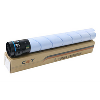 CET - Konica Minolta Bizhub C454/554/454e/554e TN-512C Cartouche de toner - Rendement Standard - Cyan-Couleur: Cyan