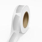 JAM Paper - Rouleaux d'étiquettes standard - goulot de bouteille - 1 3/16 x 3 1/4 - feuille métallique argentée - 125 étiquettes/rouleau-Couleur : feuille brillante argentée durable | Faites ressortir votre courrier avec des étiquettes d'adresse d'expédition colourées.