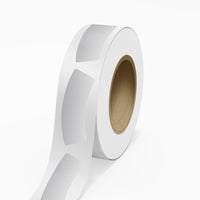 JAM Paper - Rouleaux d'étiquettes standard - goulot de bouteille - 1 3/16 x 3 1/4 - feuille métallique argentée - 125 étiquettes/rouleau-Couleur : feuille brillante argentée durable | Faites ressortir votre courrier avec des étiquettes d'adresse d'expédition colourées.