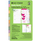 Day-Timer - Recharge datee Kathy Davis 2026 2 pages/semaine portable - 6 3/4 po H x 3 3/4 po l - bilingue-Recharge à 6 trous perfores pour utiliser dans une couverture d'agenda de format portable